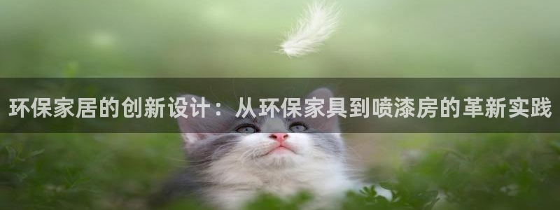 杏耀平台登录网址是什么：环保家居的创新设计：从环保家具到喷漆